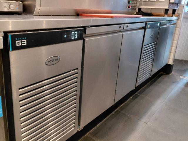 Foster EP1/4H koelwerkbank in keuken van Well Breda