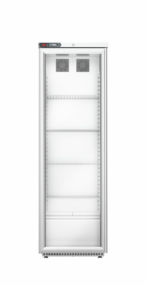 XR415G: 410L Glass Door Cabinet Refrigerator