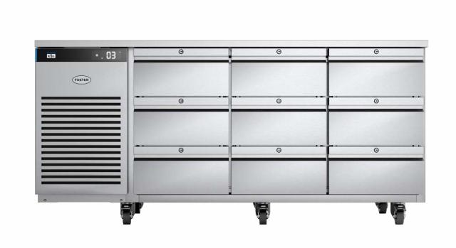 EP1/3H: 435 Ltr Counter Refrigerator 