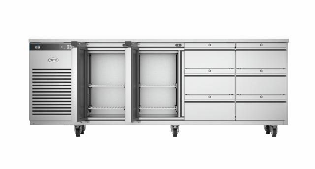 EP1/4H: 585 Ltr Counter Refrigerator 