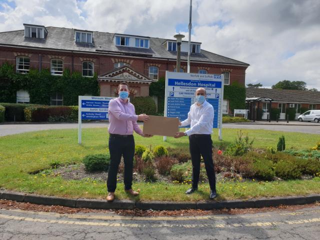 Foster and Gamko makes PPE donation to local Healthcare Trust