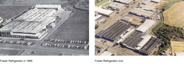 Foster Refrigerator in 1968 and in 2018