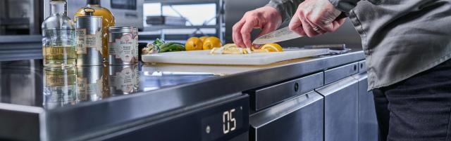 Koelwerbank in gebruik bij All Class Events