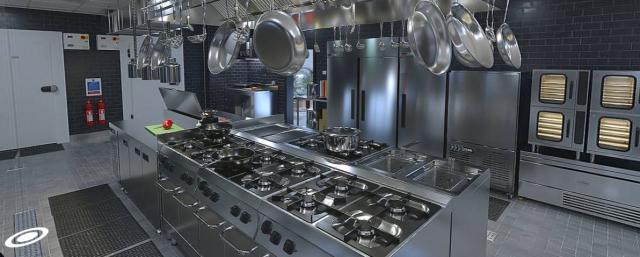 showroom layout of kitchen